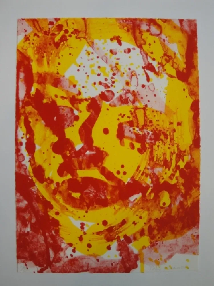 石版画 Francis - Untitled