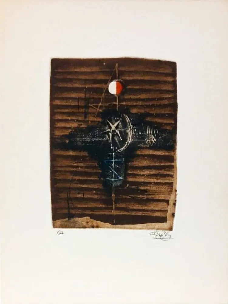 版画 Friedlaender - Les merveilles du ciel 