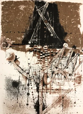 石版画 Friedlaender - Les oiseaux (The Birds)