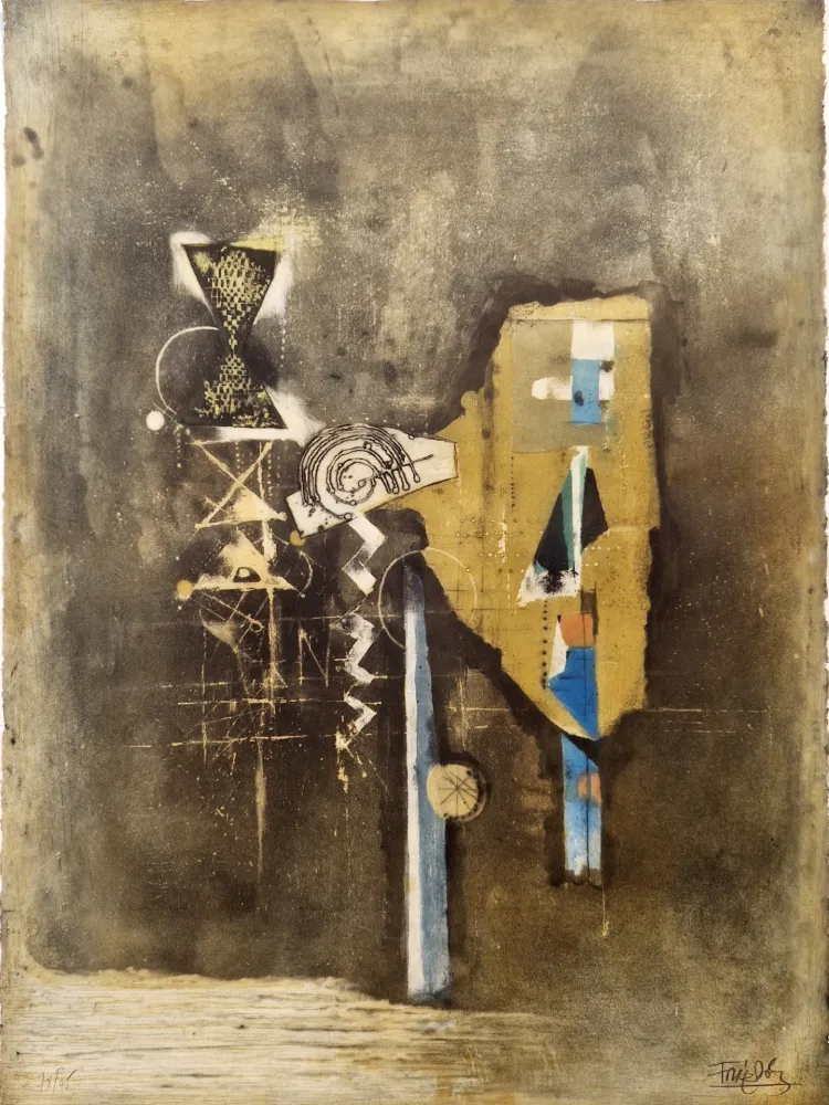 蚀刻版画 Friedlaender - Sans Titre