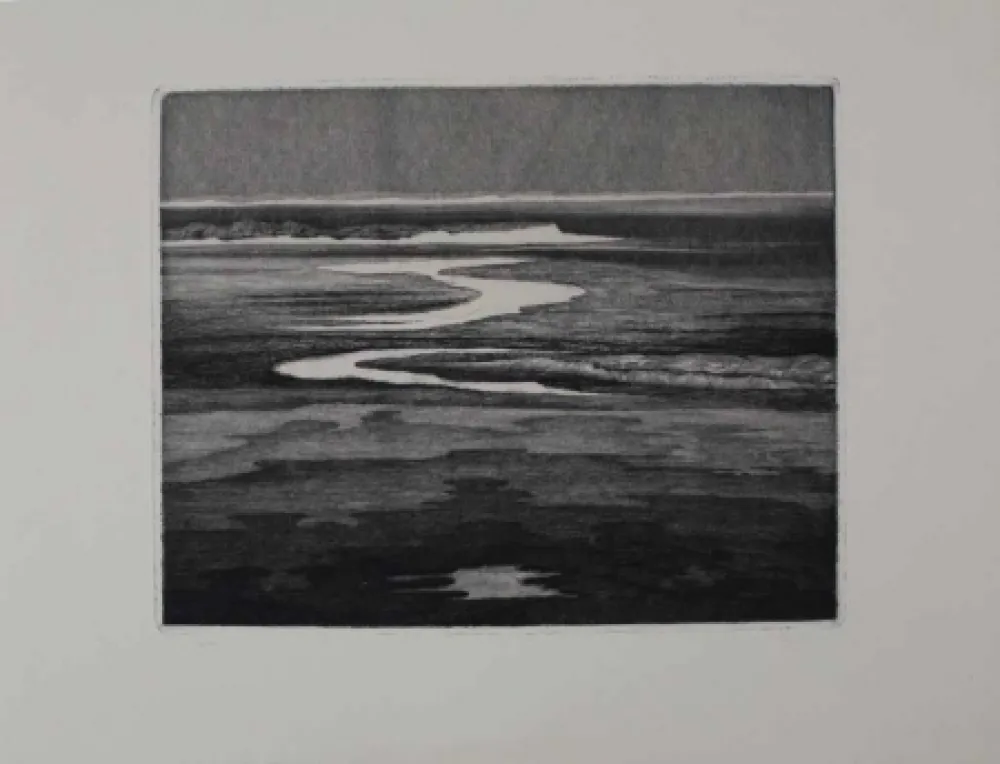 版画 Friedrich - Das Watt / The Wadden