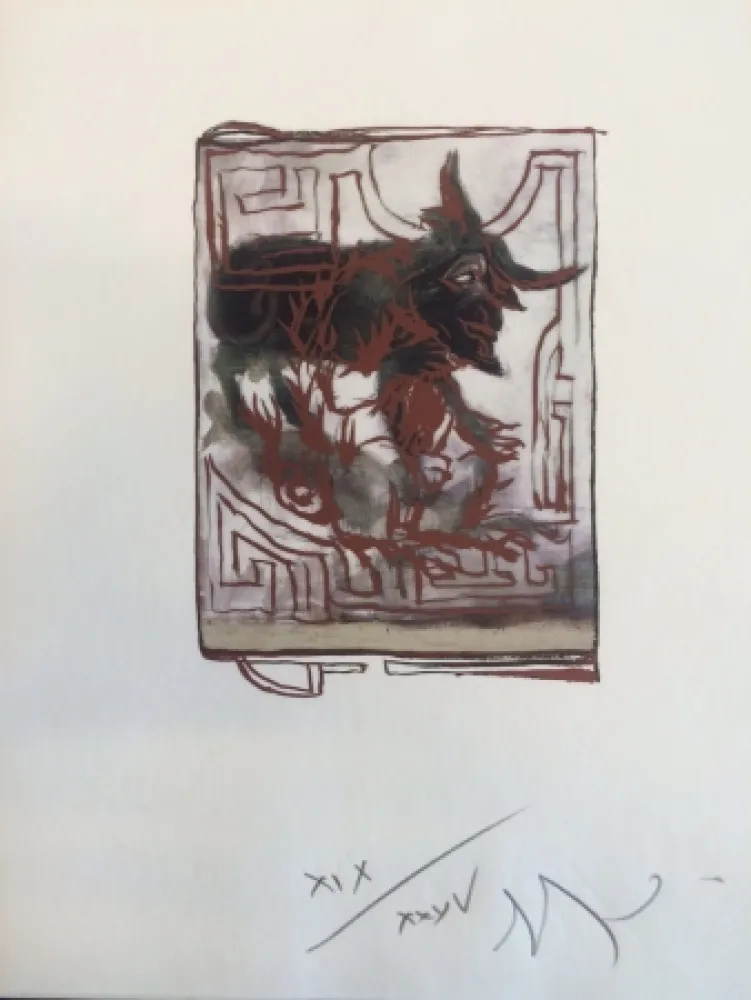 数码版画 Garouste - Sans titre