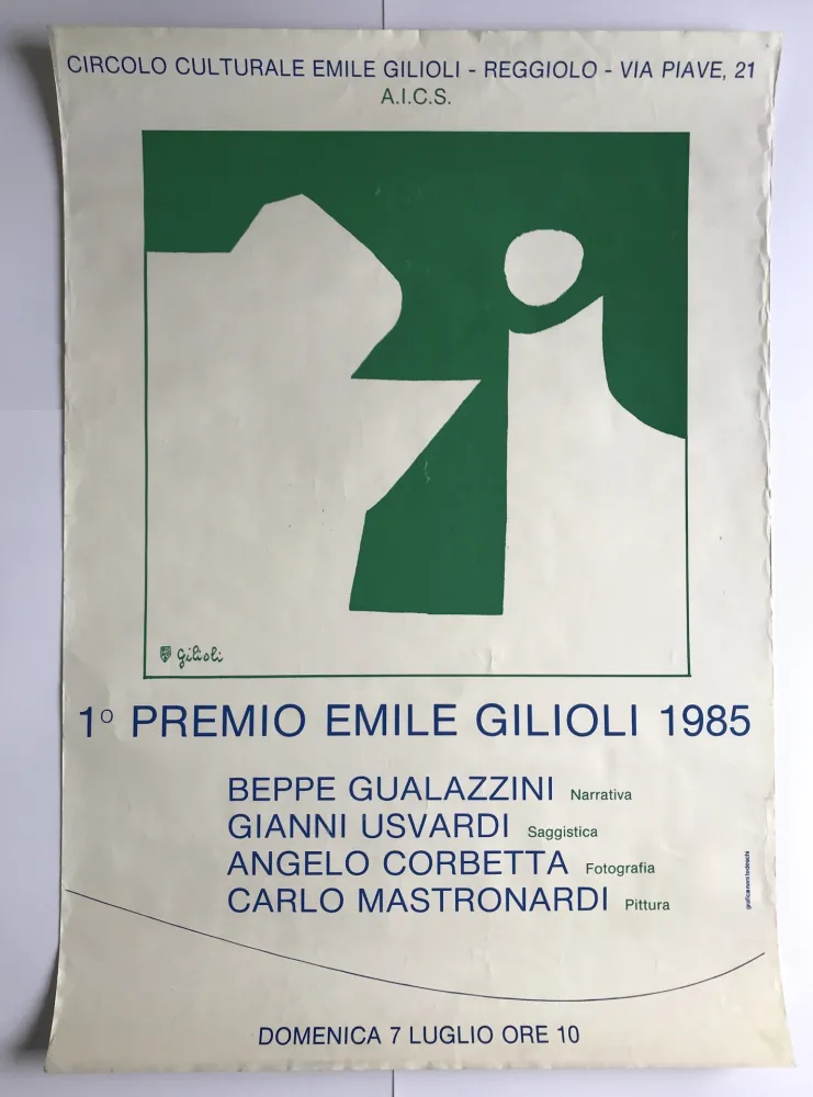 海报 Gilioli - Circolo culturale Emilio Gilioli / Reggiolo
