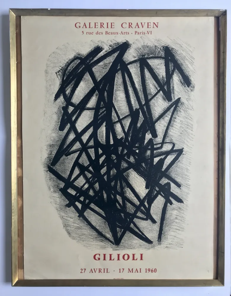 海报 Gilioli - Galerie Craven
