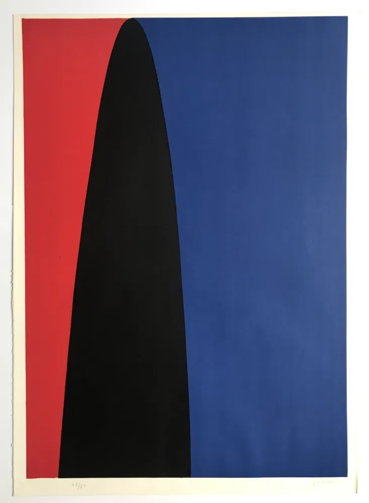 石版画 Gilioli - Sans titre