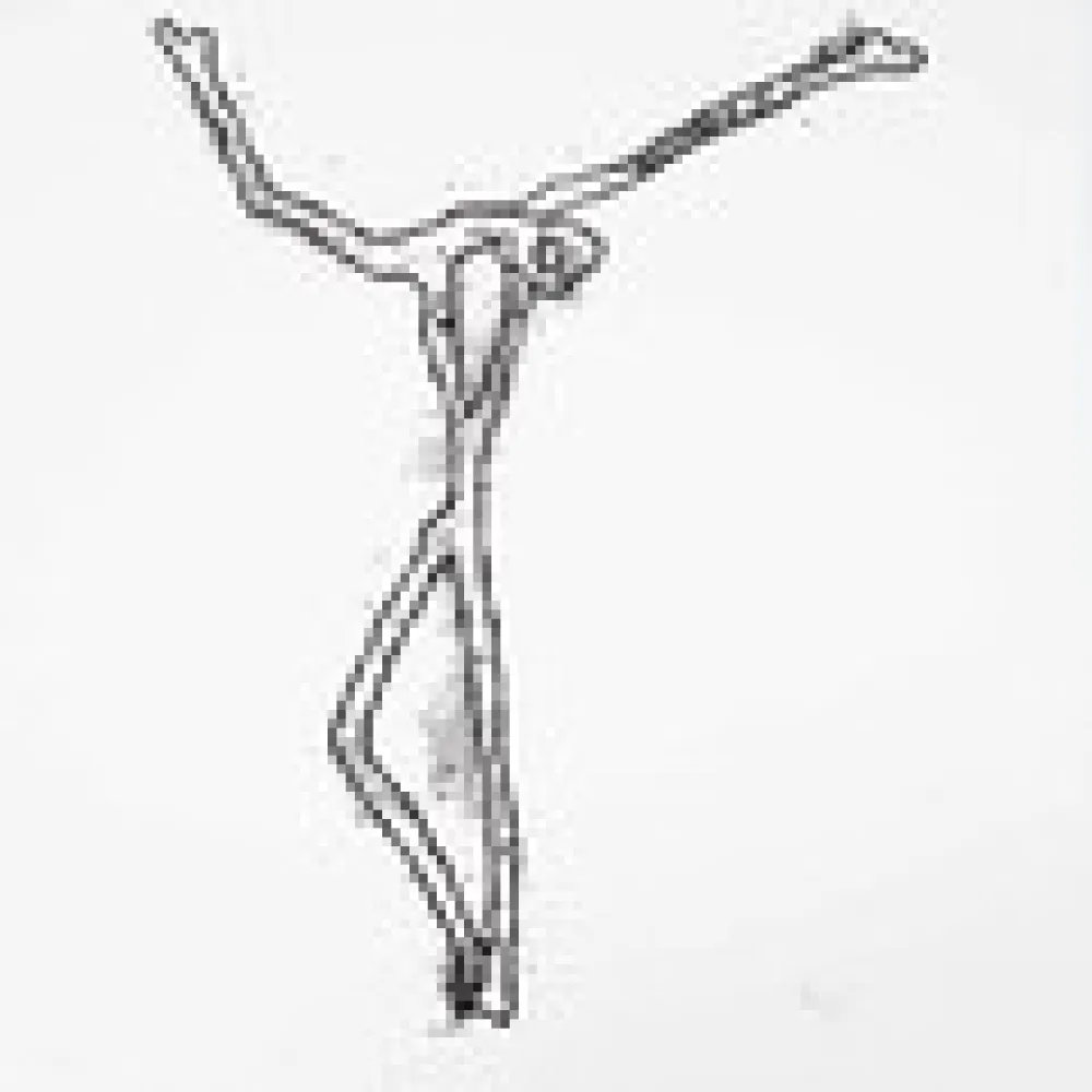 丝网印刷 Goeritz  - Christ 2 