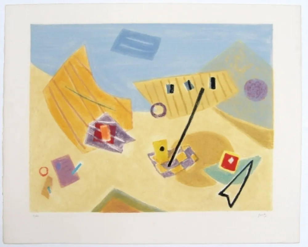 金刚砂版画 Goetz - Composition