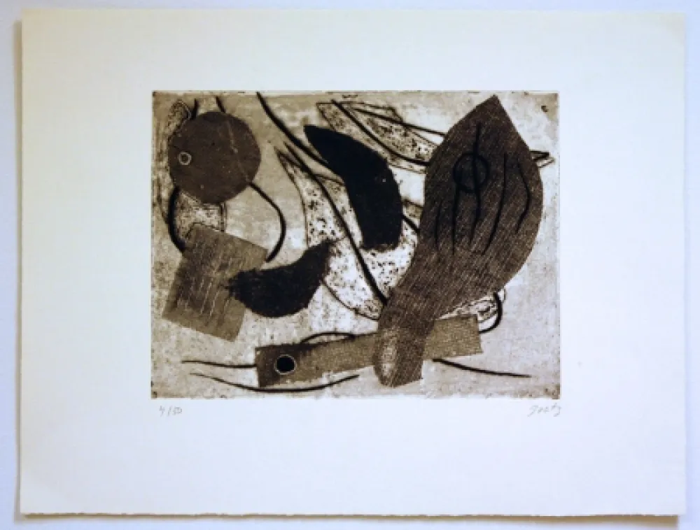 金刚砂版画 Goetz - Composition VI