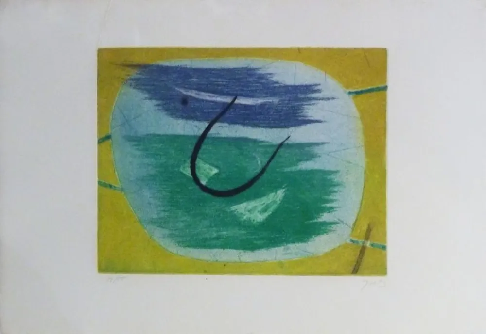 版画 Goetz - Sans titre 