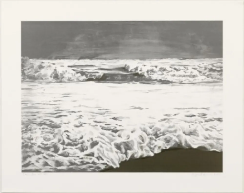 石版画 Gornick - Storm sea
