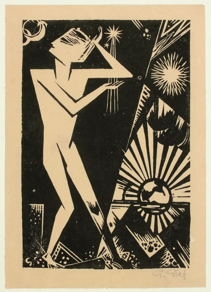 木刻 Graf - Austeigender Tag (Rising Day)