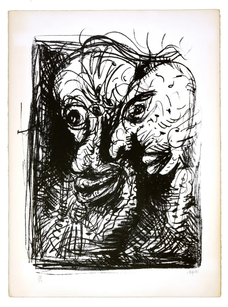 石版画 Grinberg - Sans titre