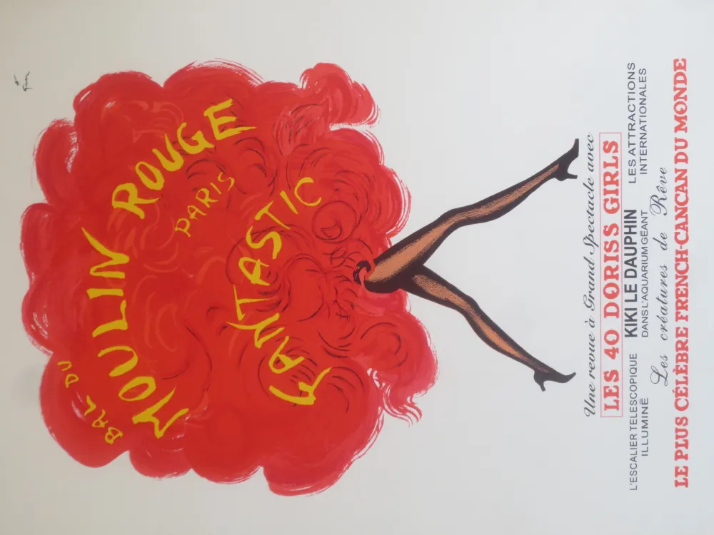 石版画 Gruau - Fantastic