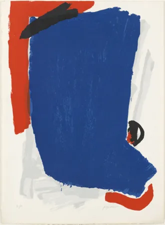 石版画 Guerrero - Sin titulo