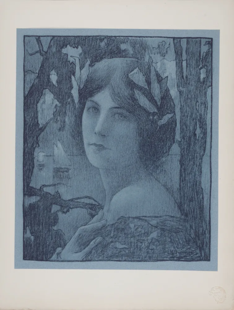 石版画 Guinier - Nuit Douce, 1899