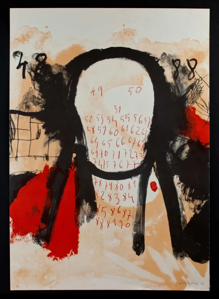 石版画 Guinovart - Bochum