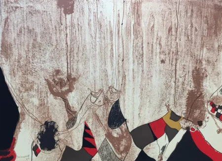 石版画 Guinovart - FANG 3