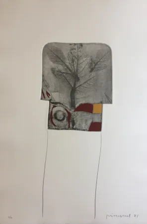 版画 Guinovart - Fulles 2