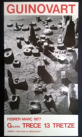 海报 Guinovart - Guinovart Galeria trece 1977