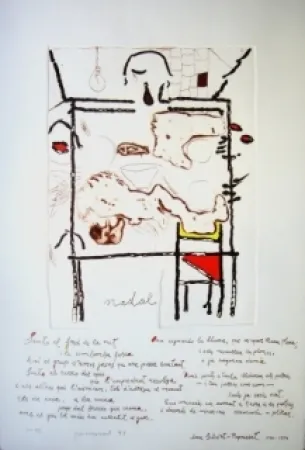 金刚砂版画 Guinovart - Nadal