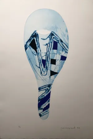 版画 Guinovart - Nocturn 1