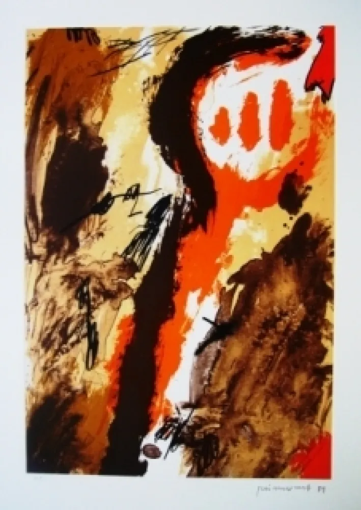 石版画 Guinovart - Sans titre 10