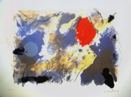 石版画 Guinovart - Sans titre 13