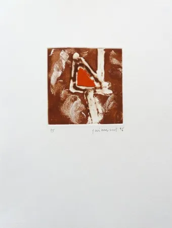 版画 Guinovart - Siena torrada 6