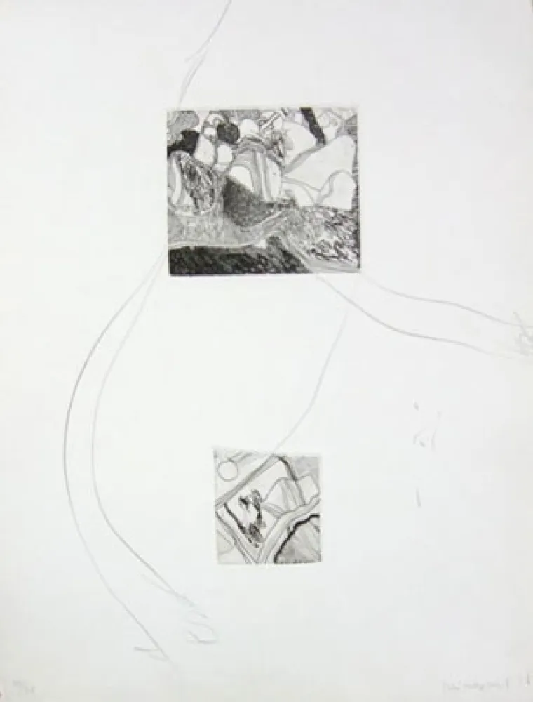 蚀刻版画 Guinovart - S/T