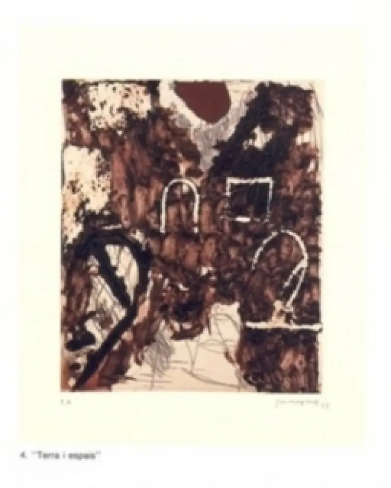 版画 Guinovart - Terra i espais