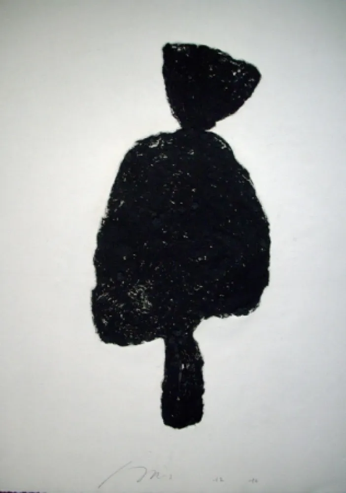 金刚砂版画 Haas - Visage