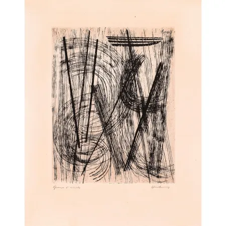 版画 Hartung - 15,