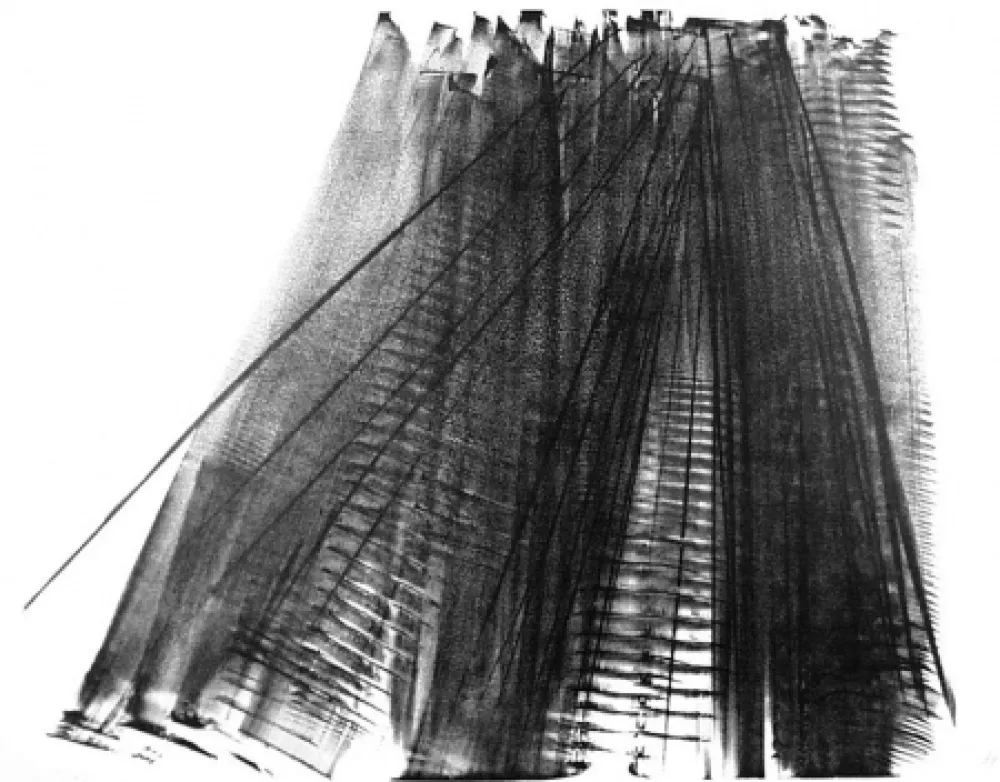 石版画 Hartung - Composizione 