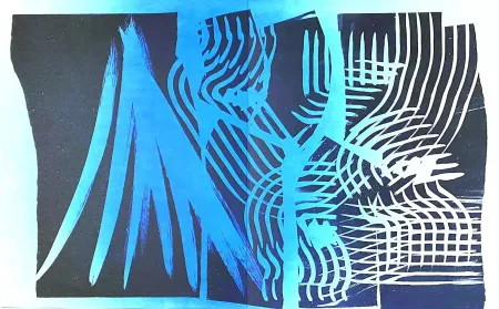 石版画 Hartung - Farandole