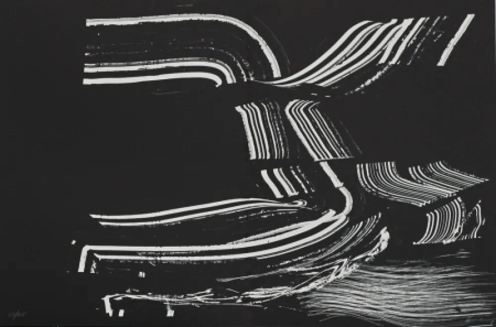 石版画 Hartung - Farandole