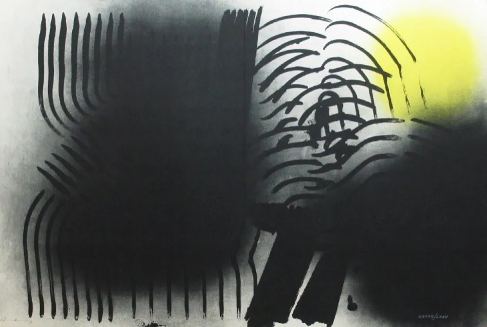 石版画 Hartung - Farandole n°6