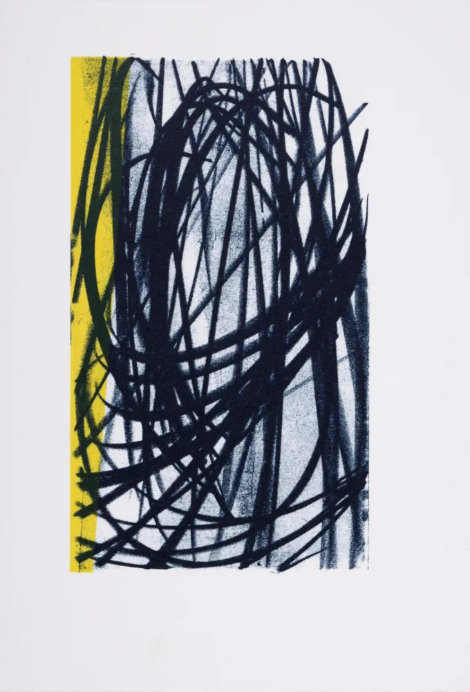 石版画 Hartung - Gedanken (#1), 1987-88