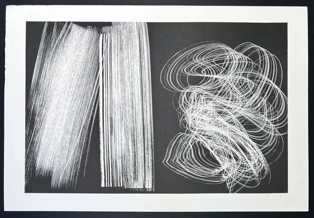 石版画 Hartung - Hans Hartung (1904-1989) - L-1970-5 - 1970
