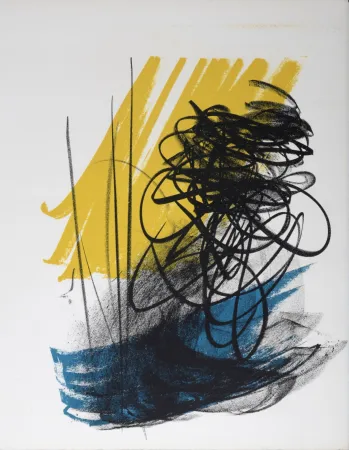 石版画 Hartung - Homage to San Lazzaro, 1975