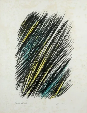 石版画 Hartung - L19