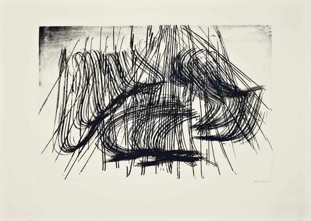 版画 Hartung - Las Estampas de la Cometa 1