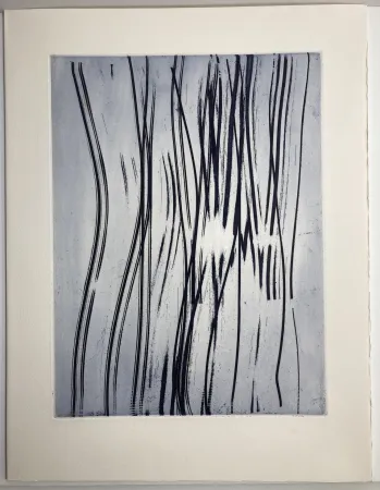 蚀刻版画 Hartung - Les Élégies majeures, 1978 
