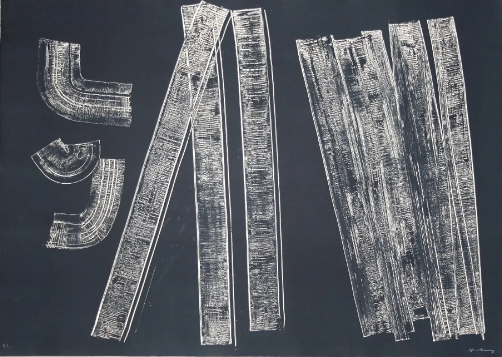 蚀刻版画 Hartung - S.T.