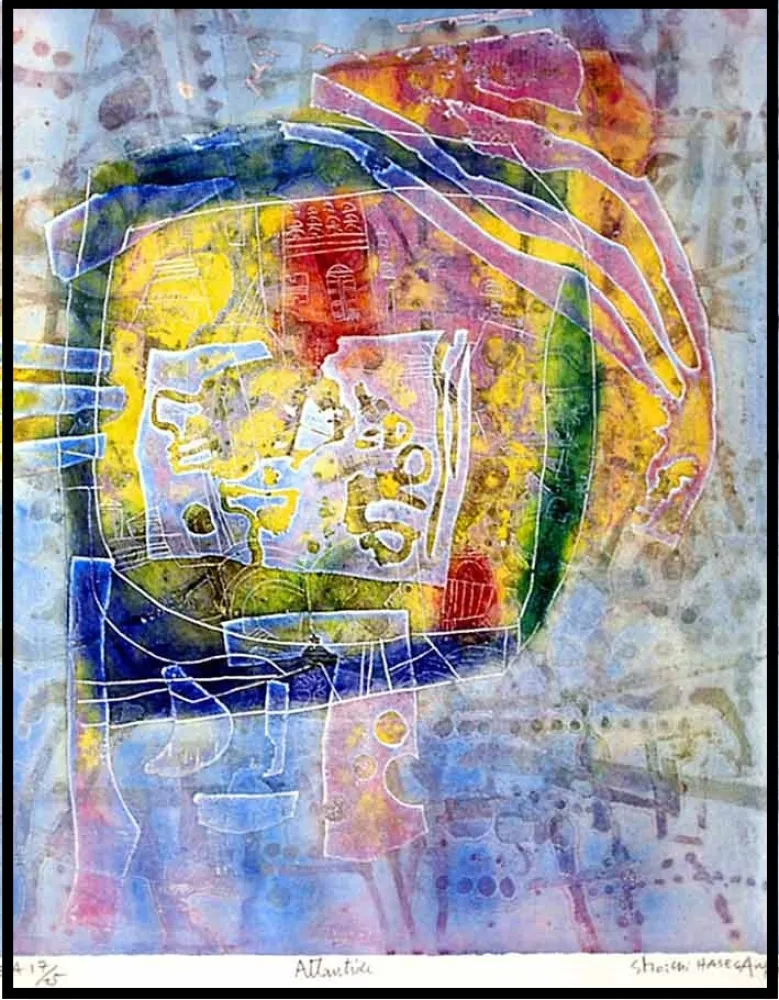 版画 Hasegawa - Atlantide 