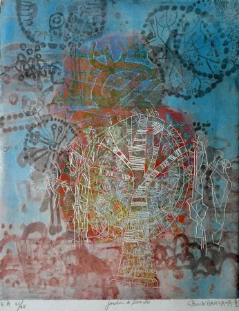 版画 Hasegawa - Jardin de Lumière 