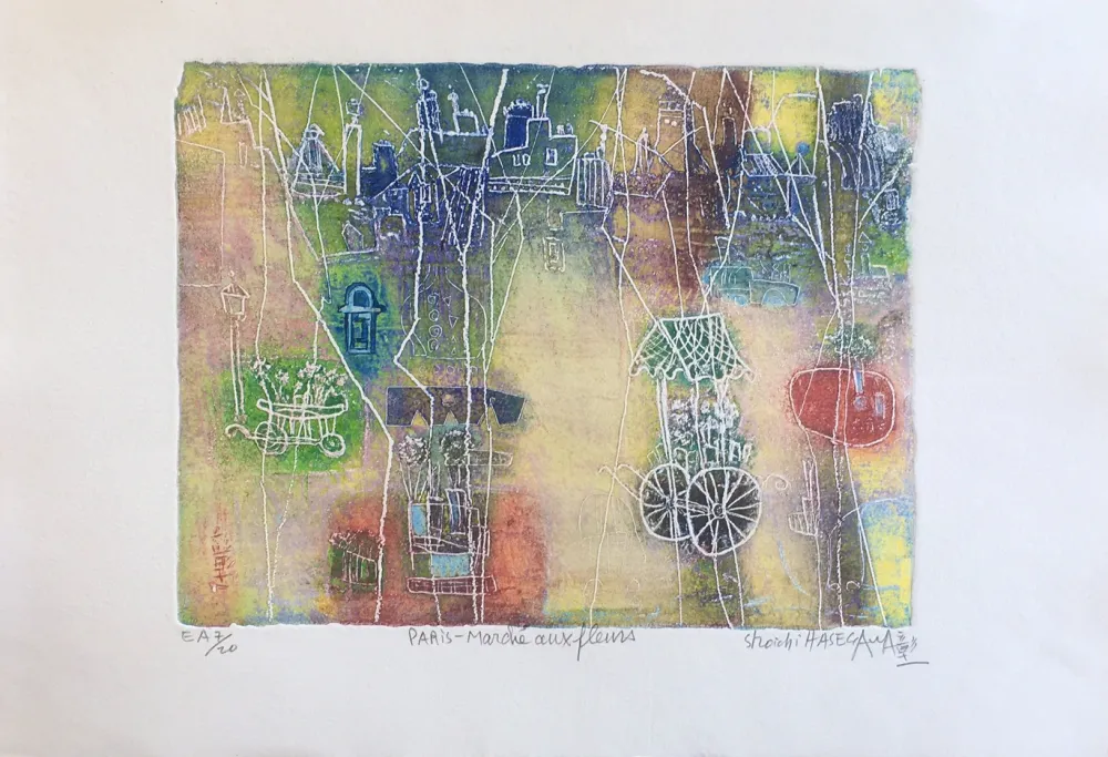 版画 Hasegawa - Paris 