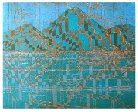 版画 Hayter - Caragh lake