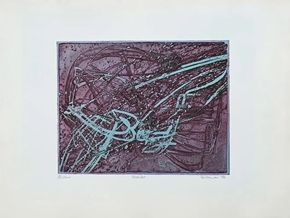 版画 Hayter - Perseïdes