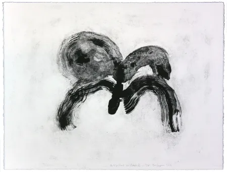 石版画 Henin - Auportrait en carpe X