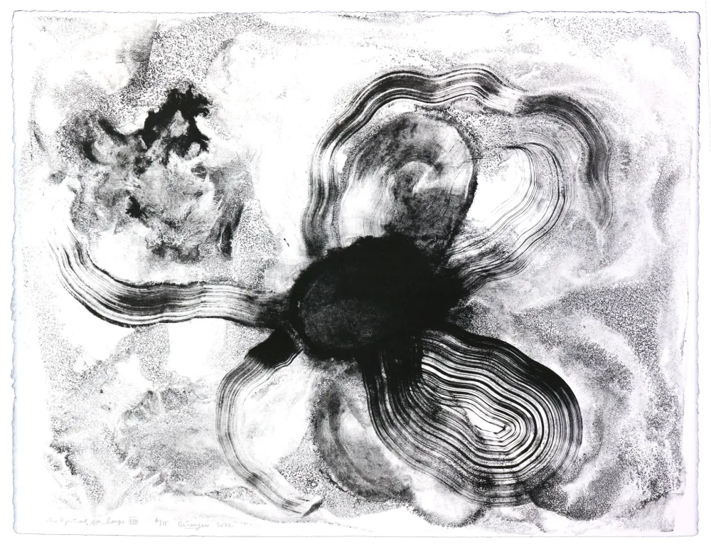 石版画 Henin - Auportrait en carpe XIII